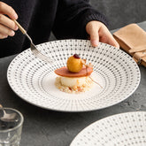 Heart Blossom Porcelain Dinner Plate | Yedwo Design