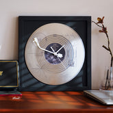 Hi Cosmic Cat Record Modern Art Wall Clock | Yedwo Design