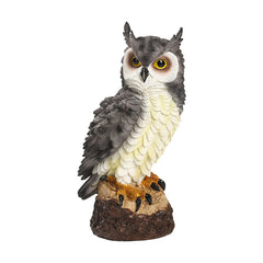 Horned Owl Statues for Garden | Yedwo