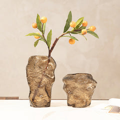 Irregular Hand-Blown Artistic Glass Vase | Yedwo Design