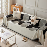 Isaiah Geometric Boho Chenille Sofa/Couch Cover | Yedwo Home