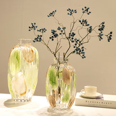 Italian Hand-Blown Iridescent Art Glass Vase | Yedwo Design