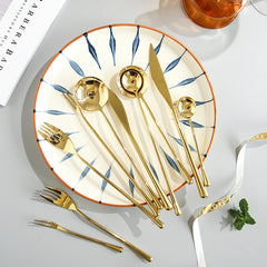 Japan Gold Luxury Cutlery Set | Yedwo Design