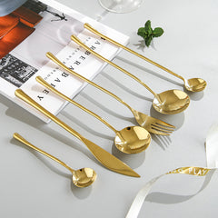 Japan Gold Luxury Cutlery Set | Yedwo Design