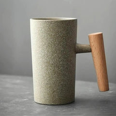 Japanese Handmade Stoneware Coffee Cup | Yedwo Home