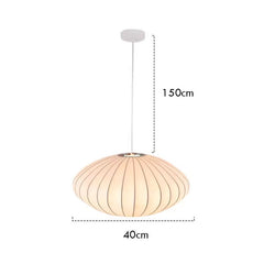 Japanese Silk Cocoon Pendant Light | Yedwo Design