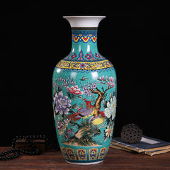 Jingdezhen Handmade Large Fishtail Ceramic Flower Vase | Yedwo