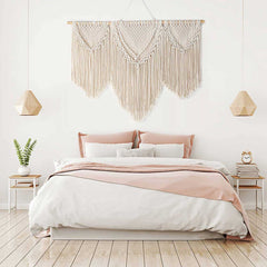 Large Boho Macrame Woven Tapestry | Yedwo Design