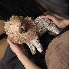 Little Nordic Lucky Lion Figurine Decor | Yedwo Design