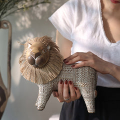 Little Nordic Lucky Lion Figurine Decor | Yedwo Design