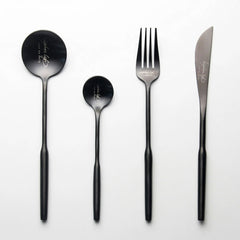 Lucien Round Handle Stainless Steel Cutlery Set