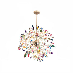 Luxe Branch Lucky Energy Agate Chandelier | Yedwo Design