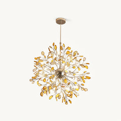 Luxe Branch Lucky Energy Agate Chandelier | Yedwo Design