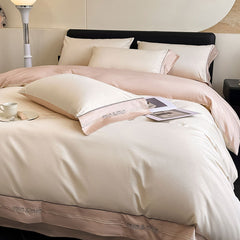Luxury Silky Embroidery Egyptian Cotton Bedding Set | Yedwo