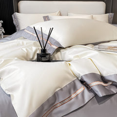 Luxury Embroidery 600tc Egyptian Cotton Bedding Set | Yedwo