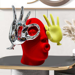 Luxury Abstract Art Velvet Sculpture | Yedwo Design