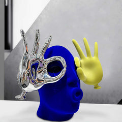 Luxury Abstract Art Velvet Sculpture | Yedwo Design