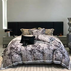 Luxury American Vintage 120S Tencel Cotton Bedding Set | Yedwo