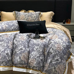 Luxury American Vintage 120S Tencel Cotton Bedding Set | Yedwo
