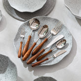 Luxury Huanghua Pear Wood Flatware Set | Yedwo Design
