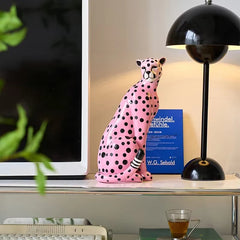 Luxury Pink Leopard Sculpture | Yedwo Design