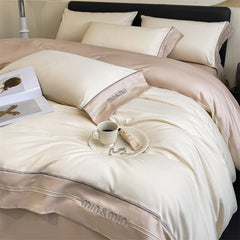 Luxury Silky Embroidery Egyptian Cotton Bedding Set | Yedwo