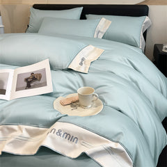 Luxury Silky Embroidery Egyptian Cotton Bedding Set | Yedwo