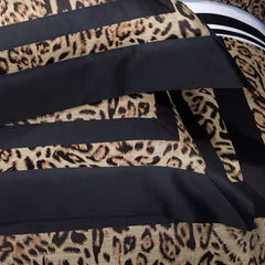 Luxury Soft Egyptian Cotton Leopard Print Bedding Set | Yedwo