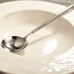 Luxury Waterdrop Crystal Stainless Steel Cutlery Set | Yedwo Design