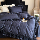 Madeleine French Cream Cotton Bedding Set | Yedwo