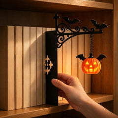 Vintage Library Lantern Bookshelf Lamp | Yedwo Design