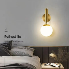Spherical Glass Wall Light | Yedwo Design