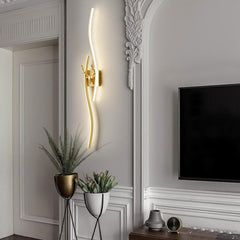 Minimalist Bedroom Deer LED Wall Lamps | Yedwo Home