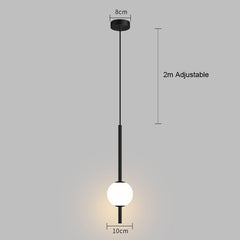Minimalist LED Fishing Line Pendant Light | Yedwo Design