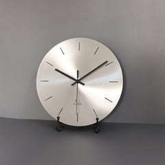 Minimalist Round Metal Wall Clock | Yedwo Design
