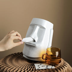 Moai Statue Tissue Box Holder | Yedwo Design