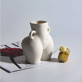 Modern Ceramic Art Nude Body Butt Vase | Yedwo Design
