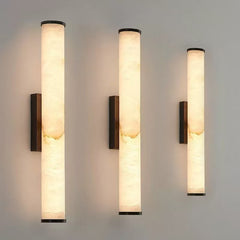 Modern Luxury Natural Alabaster Stone Wall Sconce | Yedwo