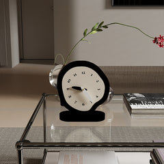 Modern Minimalist Cream Table Clock | Yedwo