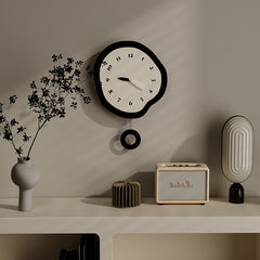 Modern Surrealist Abstract Sculptural Wall Clock | Yedwo Design