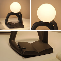 Modern Art Abstract Thinker Reading Lamp | Yedwo Design