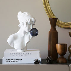 Modern Luxe Bubble Girl Sculpture | Yedwo Design