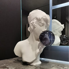 Modern Luxe Bubble Girl Sculpture | Yedwo Design