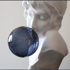 Modern Luxe Bubble Girl Sculpture | Yedwo Design
