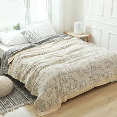Moments Cats Nordic Throw Blanket | Yedwo Design