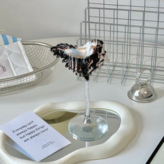 Natural Seashell Stemmed Cocktail Goblet Wine Glass | Yedwo