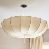 Nordic Cream Fabric Wabi Sabi Chandelier | Yedwo Design
