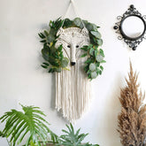 Nordic Handmade Fox Macrame Wall Hanging | Yedwo