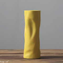 Nordic Morandi Irregular Art Ceramic Vase | Yedwo Design