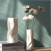 Nordic Morandi Irregular Art Ceramic Vase | Yedwo Design